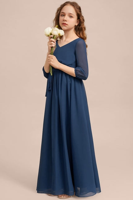 Robe Trapèze Vert Doux Éclat - gallery 6