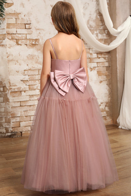 Robe Trapèze Rosée Élégante - gallery 4