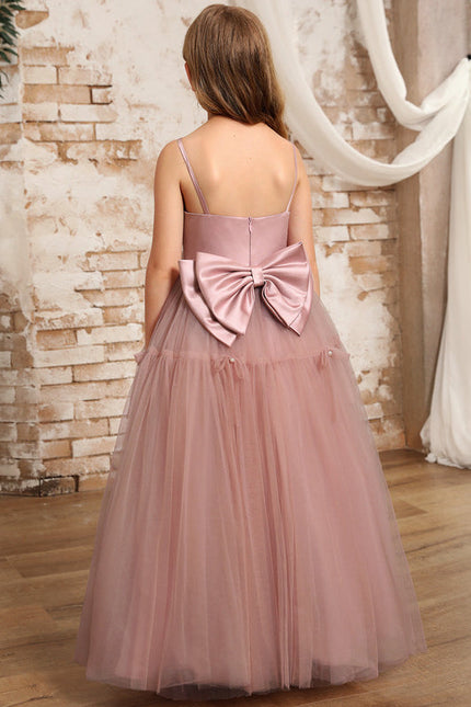 Robe Trapèze Rosée Élégante - gallery 4