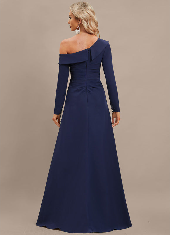 Robe Trapèze Col Unique Fluidité - gallery 5