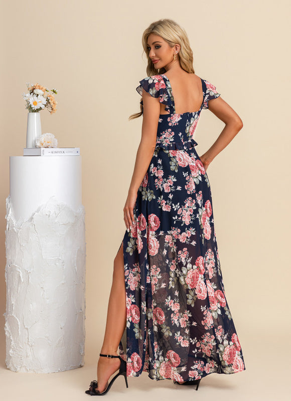 Robe Trapèze Fleurir Brise - gallery 7