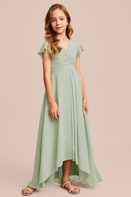 Robe Trapèze Brise De Menthe - gallery 2