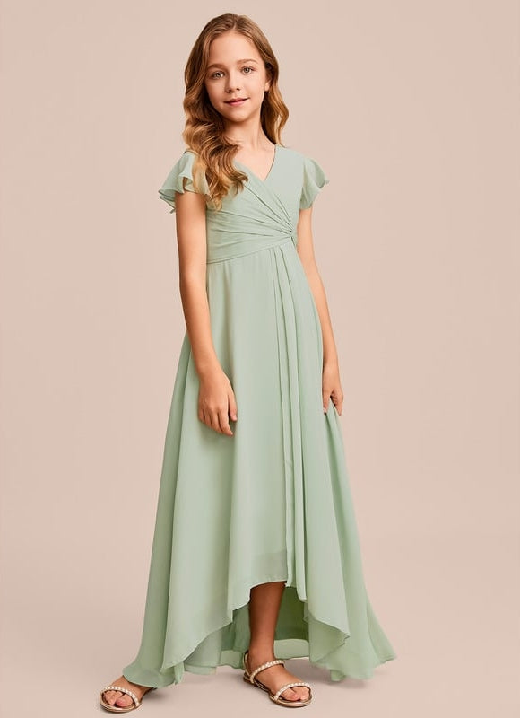 Robe Trapèze Brise De Menthe - gallery 2