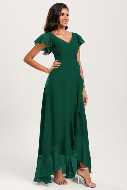 Robe Trapèze Fluide Asymétrique - gallery 3