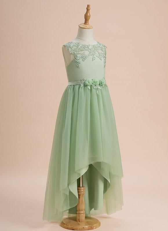 Robe Trapèze Chic Floral Tulle - gallery 2