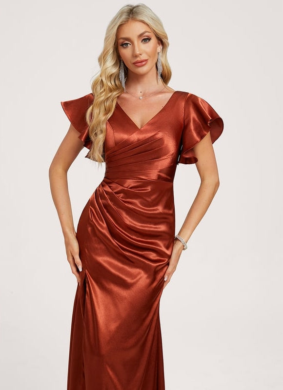 Robe Trapeze Demoiselle D Honneur - gallery 4