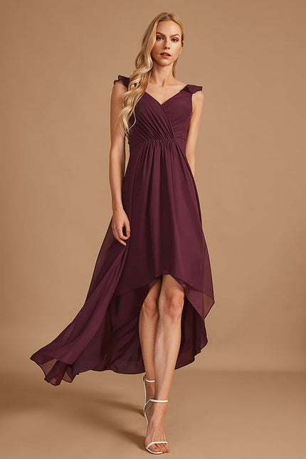 Robe Trapèze Fluide Asymétrique - gallery 1