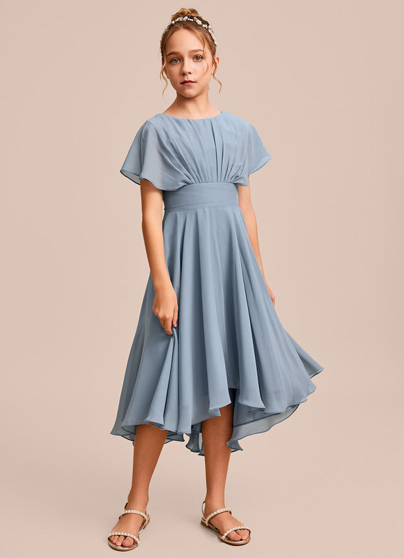 Robe Trapèze Bleu Nuit Flottant