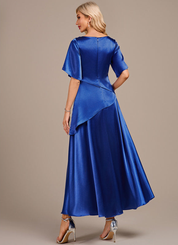 Robe Trapèze Mère Satinée - gallery 5