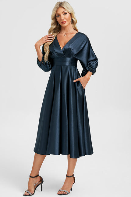 Robe Trapèze Élégance Océanique - gallery 2