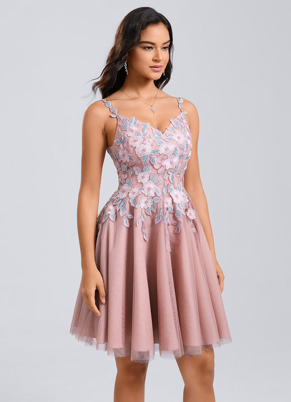 Robe Trapèze De Bal Chic - gallery 4