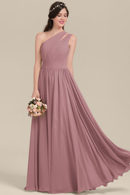 Robe Trapèze Asymétrique Beige
