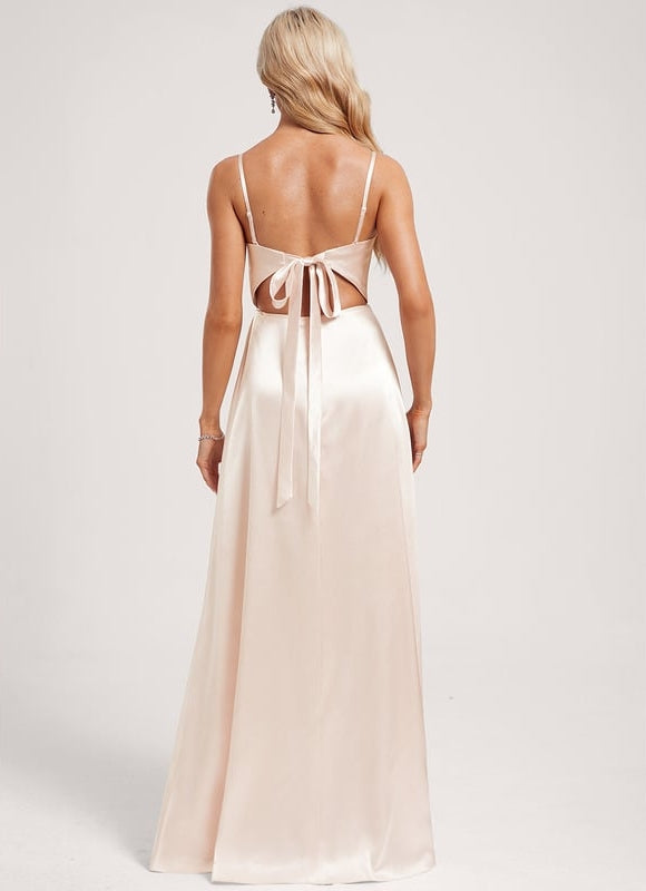Robe Trapèze Élégance Satinée - gallery 1