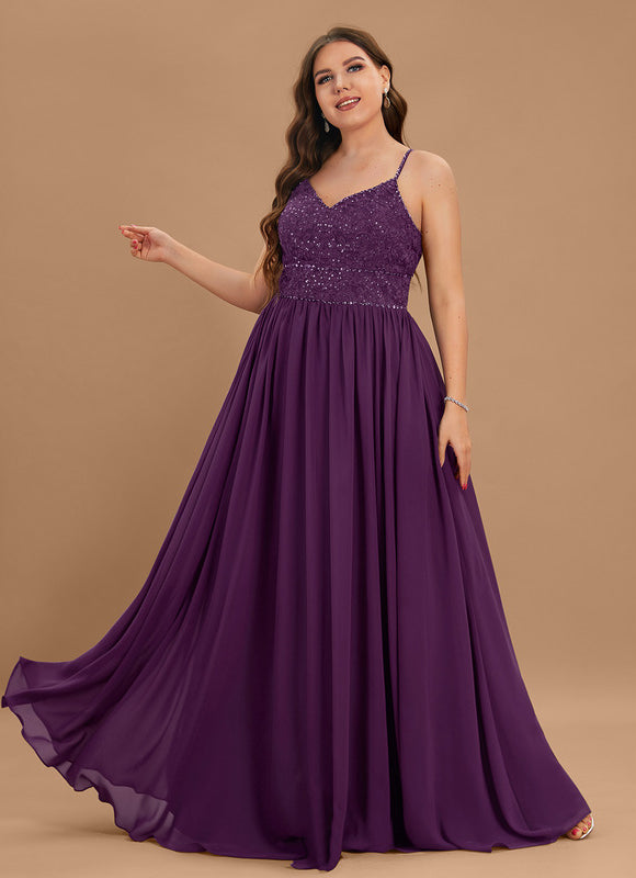 Robe Trapèze Violet Enchanté - gallery 6