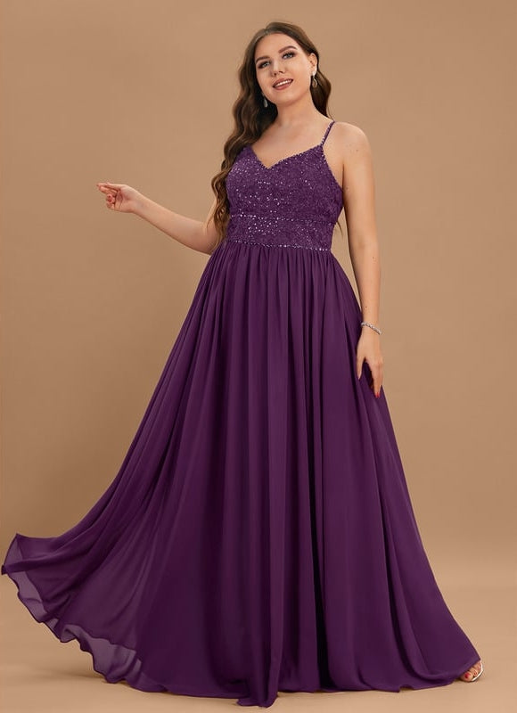 Robe Trapèze Lueur Élégante - gallery 6
