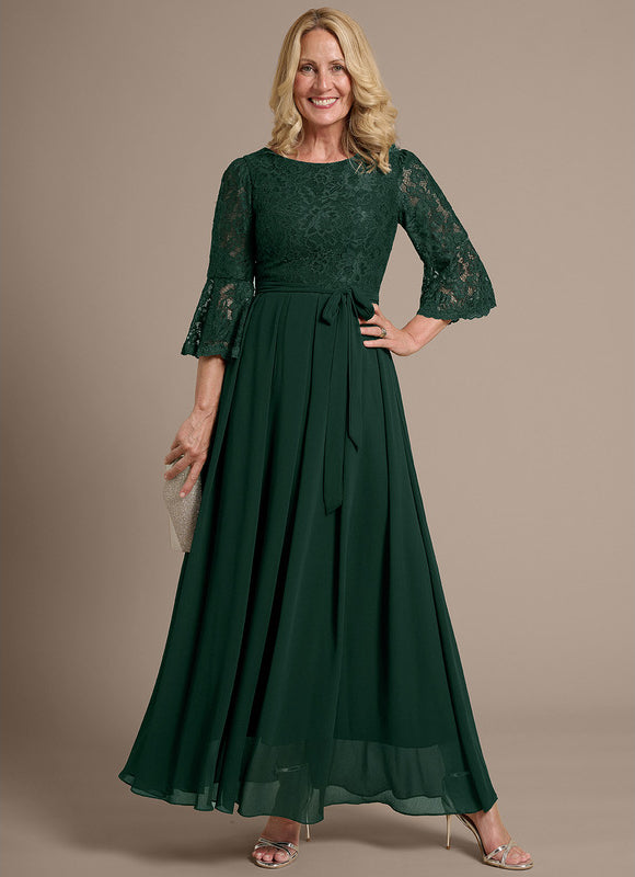 Robe Trapèze Vaporeuse Élégante - gallery 3