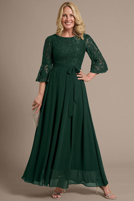 Robe Trapèze Vaporeuse Élégante - gallery 3