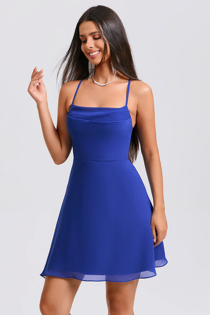 Robe Trapèze Azur Élégante - gallery 4
