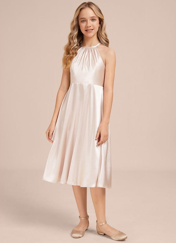 Robe Trapèze Éclat De Soie - gallery 1