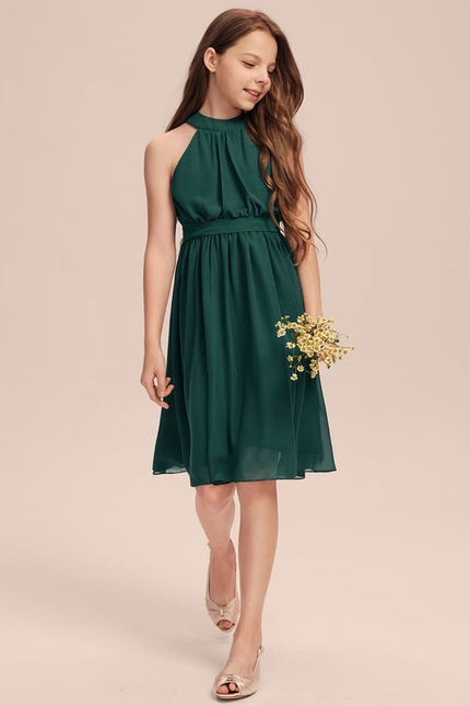 Robe Trapèze Émeraude Serenade - gallery 4