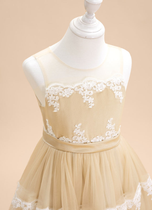 Robe Trapèze Rêve Doré Éthéré - gallery 8