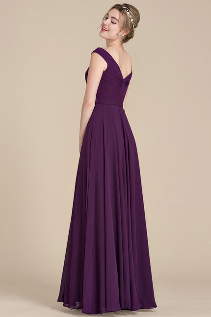Robe Trapèze Sérénade Violette - gallery 4
