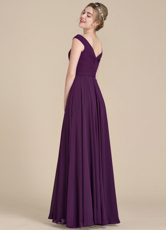 Robe Trapèze Sérénade Violette - gallery 4