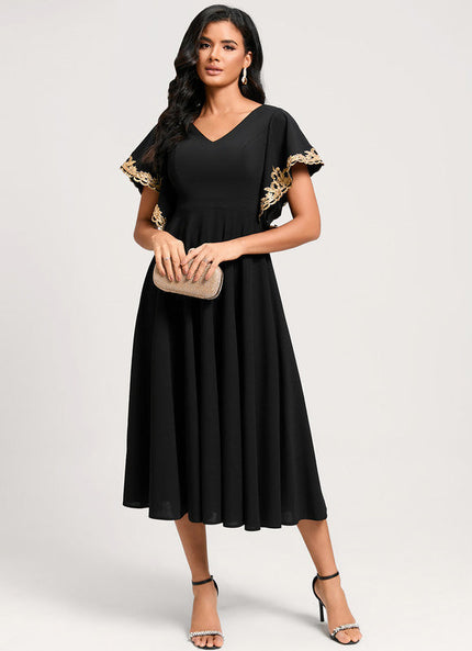Robe Trapeze Pour Ronde