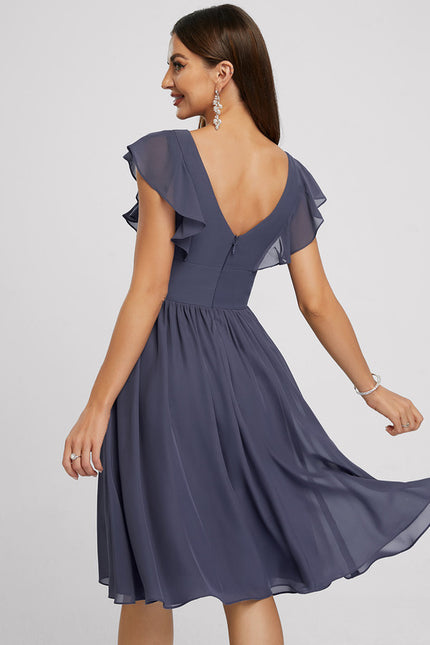 Robe Trapèze Émeraude Volante - gallery 2