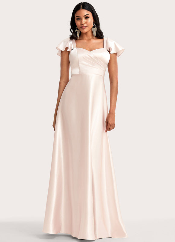 Robe Trapèze Élégance Satinée - gallery 1