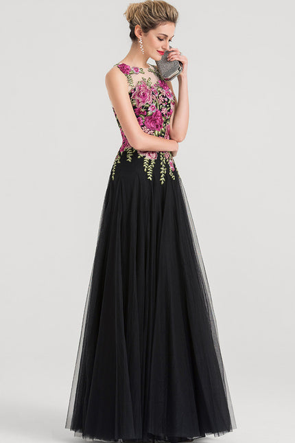 Robe Trapèze Fleur De Sombrelle - gallery 2