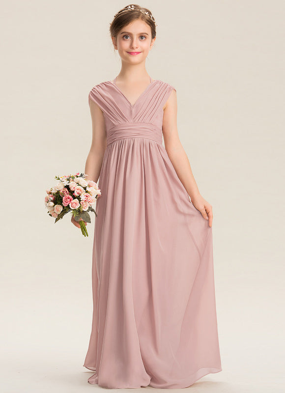 Robe Trapèze Mousseline Sable - gallery 2