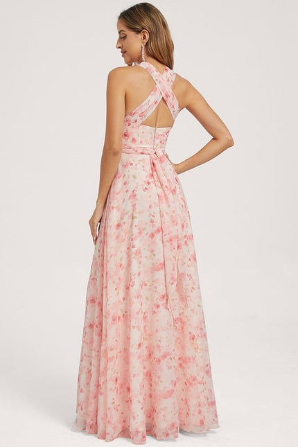 Robe Trapèze Fluide Bordeaux - gallery 5