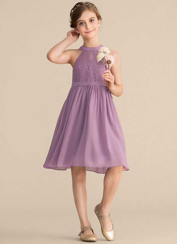Robe Trapèze Flottaison Lavande - gallery 2