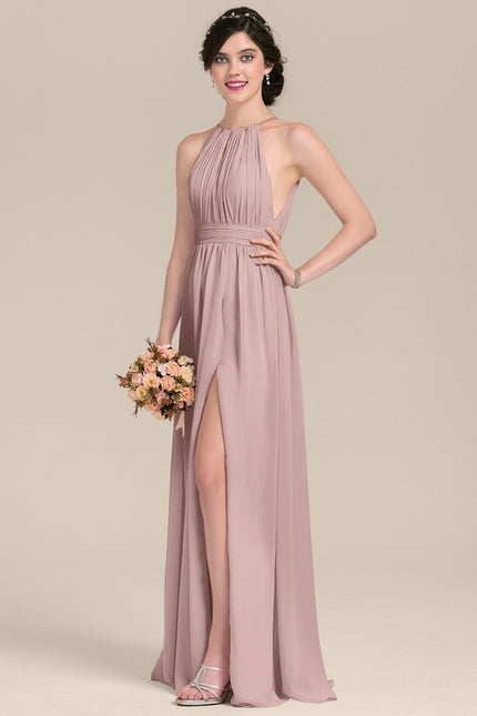 Robe Trapèze Cascade Satinée - gallery 2
