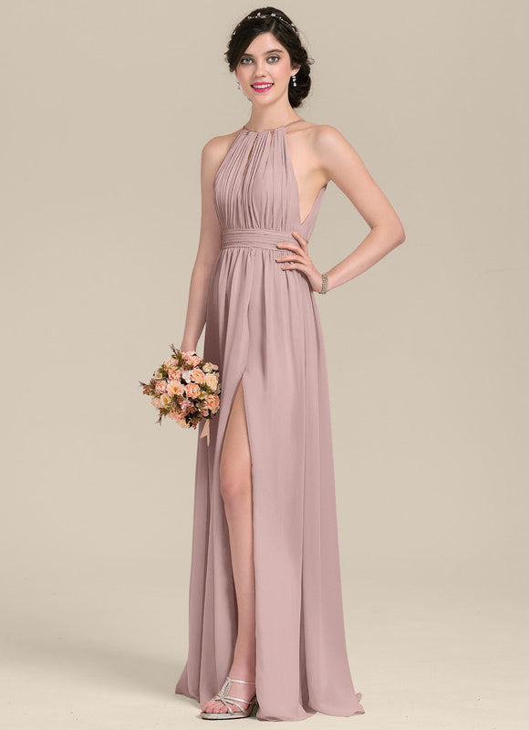 Robe Trapèze Cascade Satinée - gallery 2