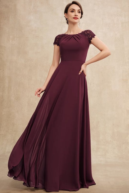 Robe Trapèze Velours De Minuit - gallery 1