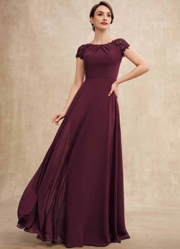 Robe Trapèze Velours De Minuit - gallery 1