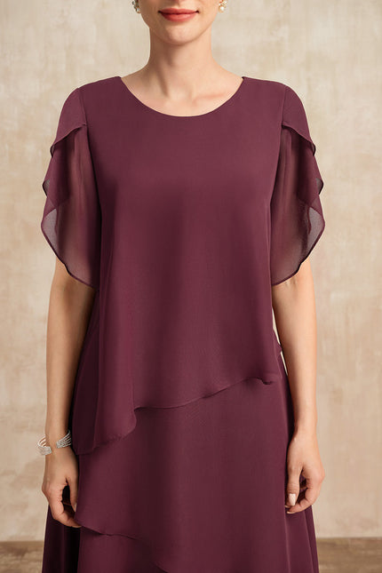 Robe Trapèze Vigne Ambrée - gallery 3