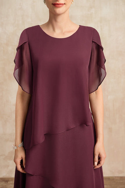 Robe Trapèze Vigne Ambrée - gallery 3