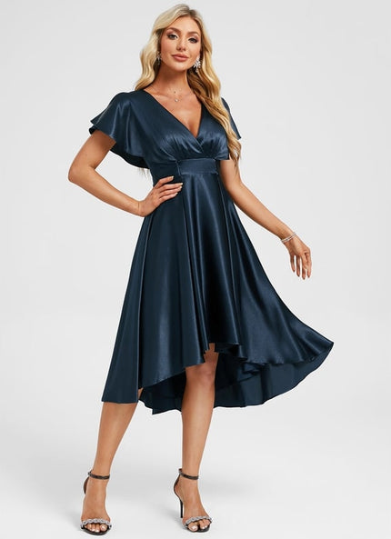 Robe Trapèze Asymétrique Chic