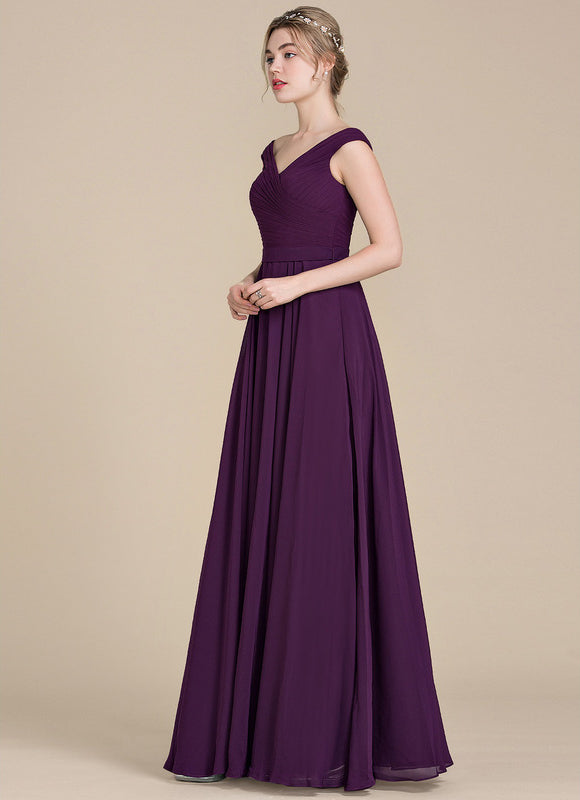 Robe Trapèze Sérénade Violette - gallery 3