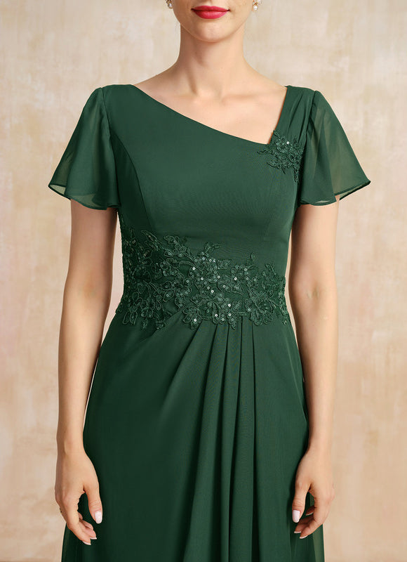 Robe Trapèze Éclat De Mousse - gallery 5
