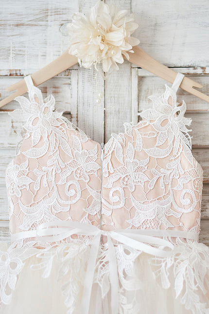 Robe Trapèze Fille Mariage Éclat - gallery 3
