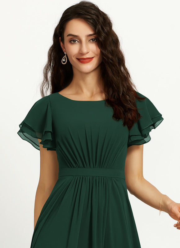 Robe Trapèze Élégance Aquatique - gallery 6