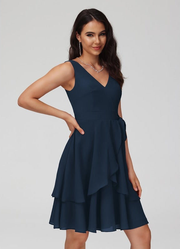 Robe Trapèze Éclats De Velvet Rose - gallery 7