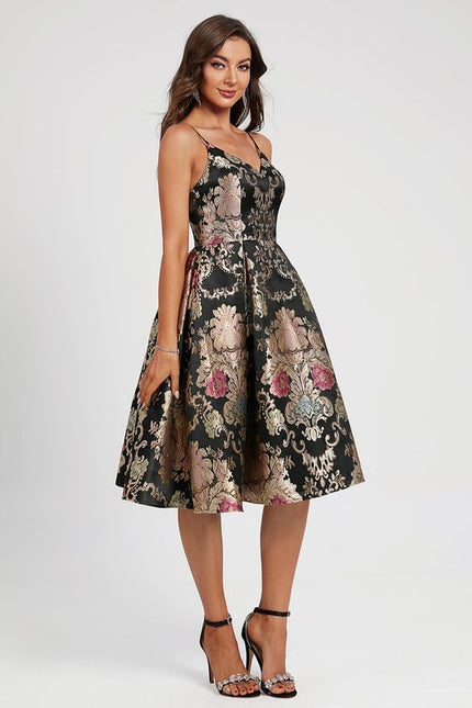 Robe Trapèze Flamme Royale - gallery 2