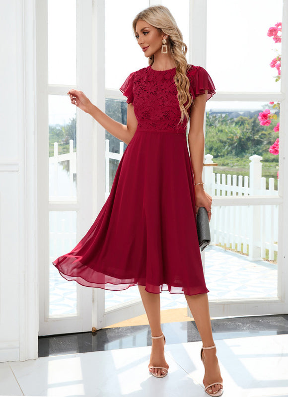 Robe Trapèze Élégance Aérienne - gallery 1