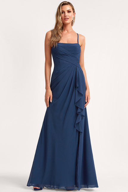 Robe Trapèze Flottante Aqua - gallery 1
