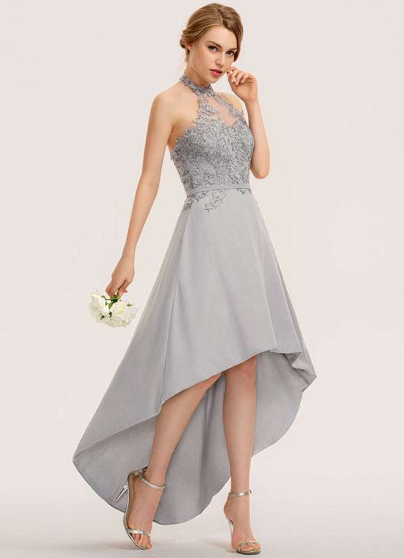 Robe Trapèze Sérénité Dentelle Céleste - gallery 4